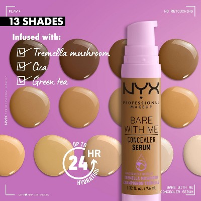 NYX Professional Makeup Bare With Me Serum CARAMEL Concealer 0.32oz - New