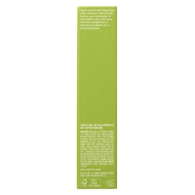 Well People Bio Bronzing Priming Serum 1.7 fl oz - Imperfect Box