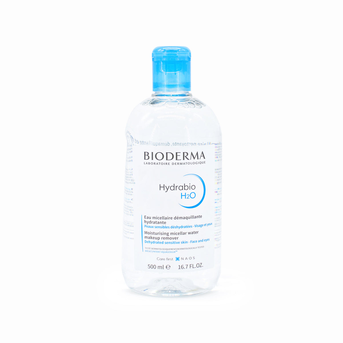 BIODERMA Hydrabio H20 Moisturising Micellar Water 16.7oz - Imperfect Container