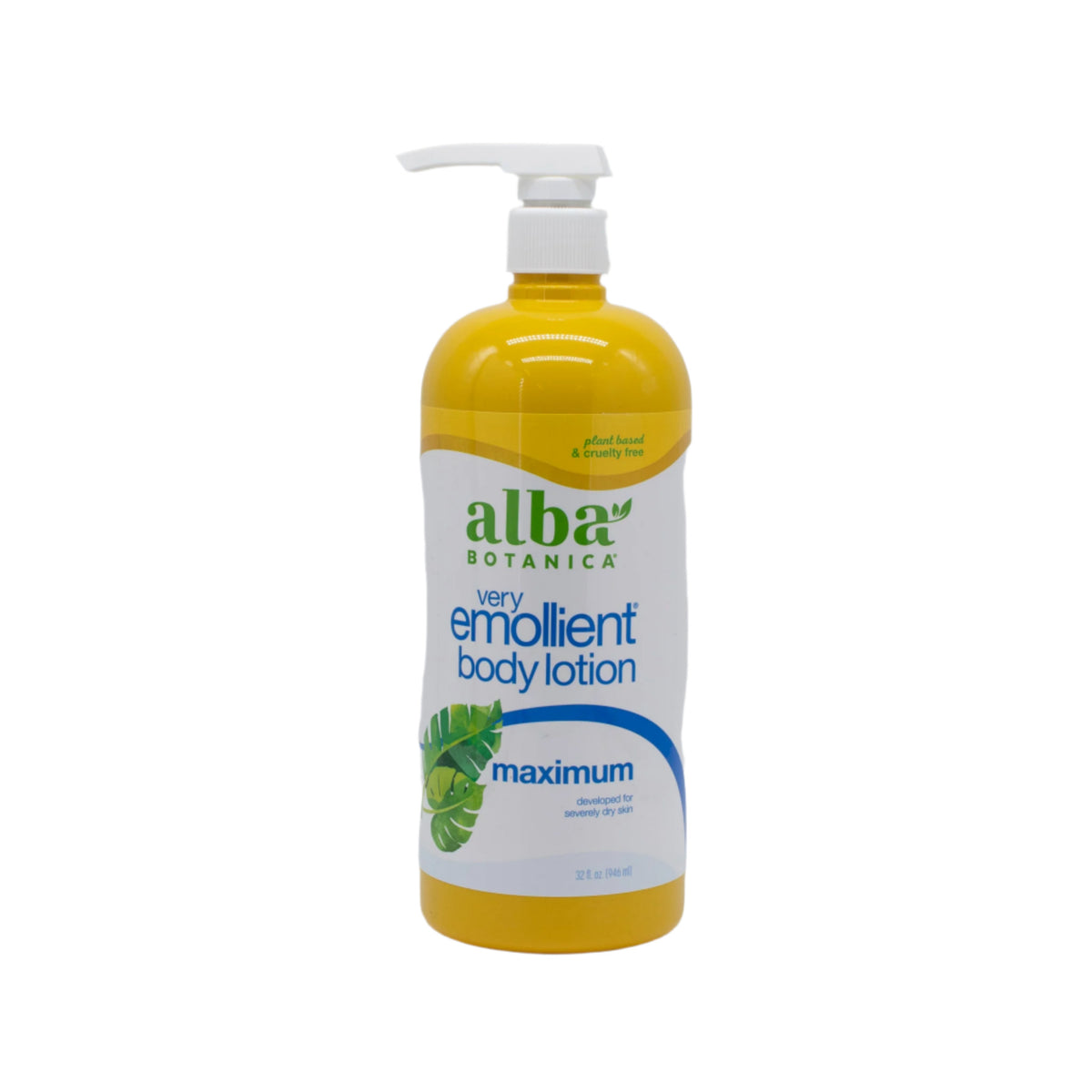 Alba Botanica Very Emollient Maximum Body Lotion 32oz - New
