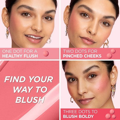 L'Oreal Paris True Match Lumi Le Liquid Blush for Cheeks Glowy Gold Pink 0.33 fl oz - Imperfect Container