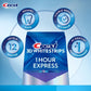 Crest 3D Whitestrips 1-Hour Express At-home Teeth Whitening Kit 10 Treatments - Imperfect Box