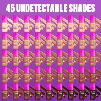 NYX Professional Makeup 24H Soft Matte Foundation 13 Light Sand 1.01 fl oz - Imperfect Container