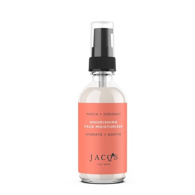 Jacq's Nourishing Facial Moisturizer Sunflower + Yucca 2 oz - Imperfect Box