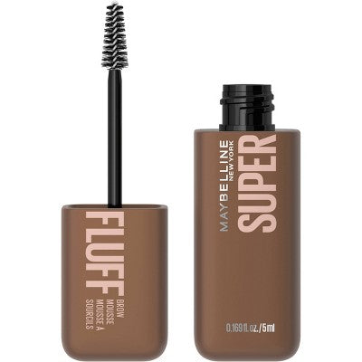 Maybelline Superfluff Volumizing Eyebrow Gel Mousse 002 Soft Brown 0.17 fl oz - Imperfect Container