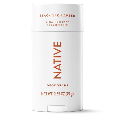 Native Solid Deodorant Black Oak & Amber 2.65oz - Imperfect Container