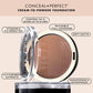 Milani Conceal + Perfect Smooth Finish Cream-to-Powder Foundation Sand Beige 250 0.28oz - Imperfect Container
