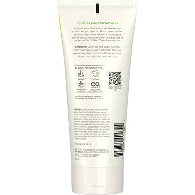 Burt's Bees Sensitive Facial Cleanser 6oz - New