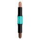 NYX Professional Makeup Wonder Stick 2-in-1 Highlight & Contour 04 Medium 0.28oz - Imperfect Box