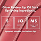 e.l.f. Glow Reviver Lip Oil Stick Mauve Mentality 0.11oz - Imperfect Box