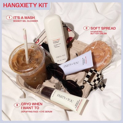 Party of You Puffy Face + Under Eye Caffeine Serum Cryo When I Want To 1oz - Imperfect Box