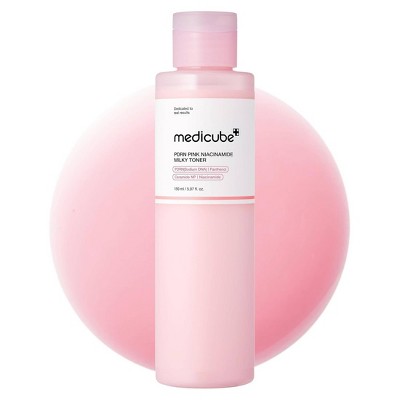 medicube PDRN Pink Niacinamide Milky Toner Korean Skincare 5.07 fl oz - Imperfect Box