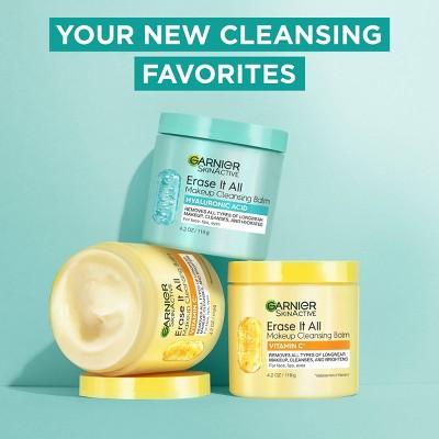 Garnier Makeup Cleansing Balm Hyaluronic Acid 4.2oz - Imperfect Container