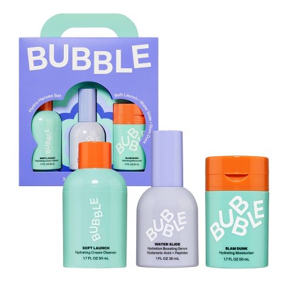 Bubble Skincare Hydro Heroes 3-Step Hydration Routine Kit - Imperfect Box