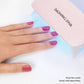 Dashing Diva Glaze Semi-Cured Gel Nail Polish Strips Emerald Marble 32ct - New
