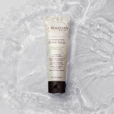 Brazilian Bare Tropical Coconut Shave Syrup 4 fl oz - Imperfect Container