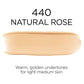 L'Oreal Paris Infallible 32HR Fresh Wear Foundation SPF 25 440 Natural Rose 1 fl oz - New