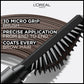 L'Oreal Paris Infallible Brows 24H Volumizing Eyebrow Mascara 5 Brunette 0.13 fl oz - Imperfect Box