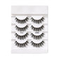 KISS Products Lash Couture 3D Volume False Eyelashes Robe 4ct - New