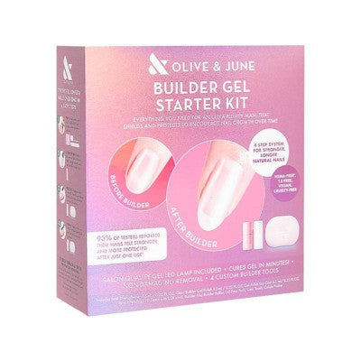Olive & June Builder Gel Starter Kit 0.46 fl oz - Imperfect Box