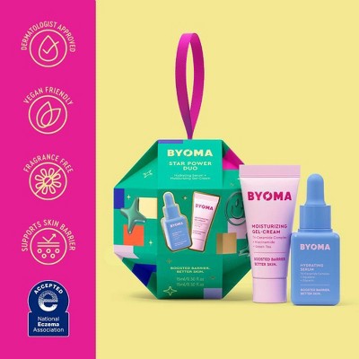 BYOMA Skincare Gift Set Star Power Duo 2pc - Imperfect Box