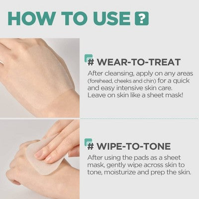 MEDIHEAL Madecassoside Blemish Toner Pads 100ct - Imperfect Box