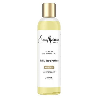 SheaMoisture Daily Hydration Coconut Body Oil 8 fl oz - New