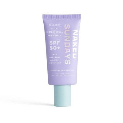 Naked Sundays Collagen Glow Mineral Perfecting Priming Lotion SPF50 + 50ml - Missing Box