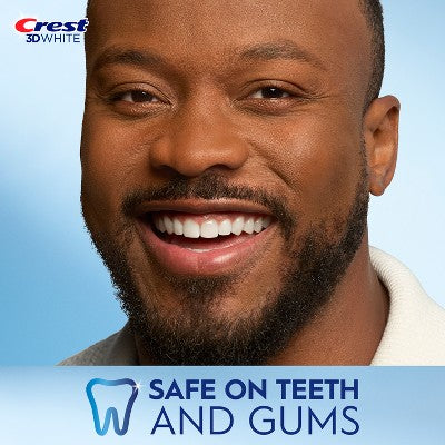 Crest 3D Whitestrips 1-Hour Express At-home Teeth Whitening Kit 10 Treatments - Imperfect Box