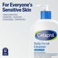 Cetaphil Fragrance Free Daily Face Wash Cleanser for Normal to Oily Skin 16 fl oz - Imperfect Container