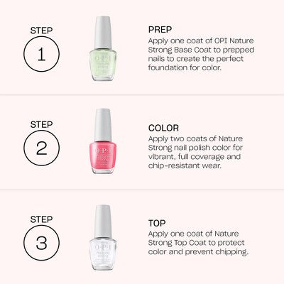 OPI Nature Strong Nail Polish Leaf by Example 0.5 fl oz - Imperfect Container
