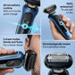 Braun Series 6-6172cc Rechargeable Wet & Dry Shaver + Smart Care Center - New