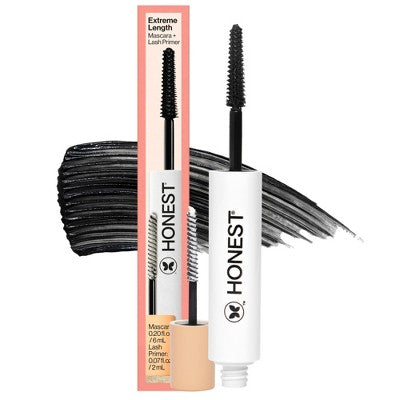 Honest Beauty Extreme Length 2-in-1 Mascara and Lash Primer 0.27 fl oz - Imperfect Box