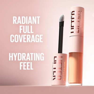 Maybelline Lifter Full Coverage Serum Concealer Peptides & Caffeine 60 0.33 fl oz - New