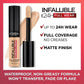 L'Oreal Paris Infallible Full Wear, Full Coverage, Waterproof Concealer 345 Oatmeal 0.33 fl oz - New