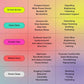 LOOPS Variety Pack Facial Mask 5ct/5.29oz - Imperfect Box