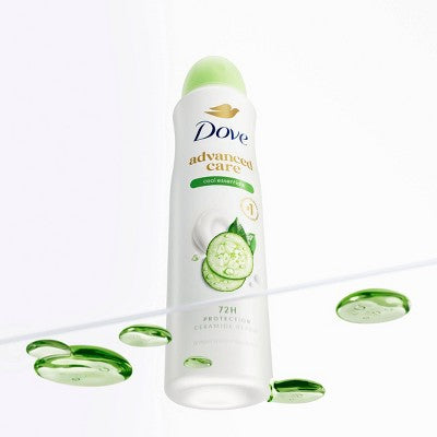 Dove Beauty Advanced Care Cool Essential Antiperspirant Deodorant Twin Pack 3.8oz/2ct - New