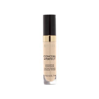 Milani Conceal + Perfect Longwear Concealer 110 Nude Ivory 0.17 fl oz - New