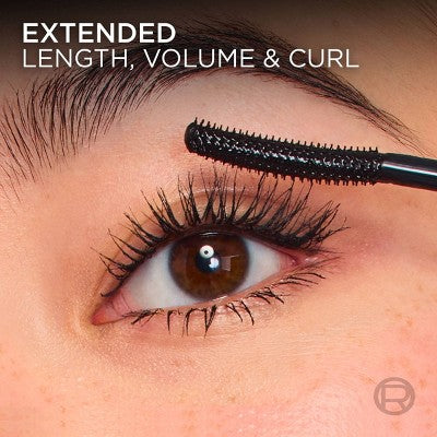 L'Oreal Paris Extensionist Curling & Lengthening Mascara Black Washable 994 0.41 fl oz - Imperfect Box