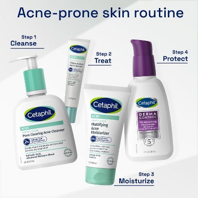 Cetaphil Gentle Clear Salicylic Acid Acne Pore Cleanser 8 fl oz - New
