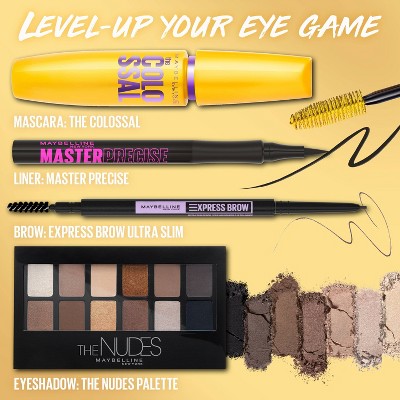 Maybelline The Blushed Nudes Eye Shadow Palette 06 0.34oz - Imperfect Box