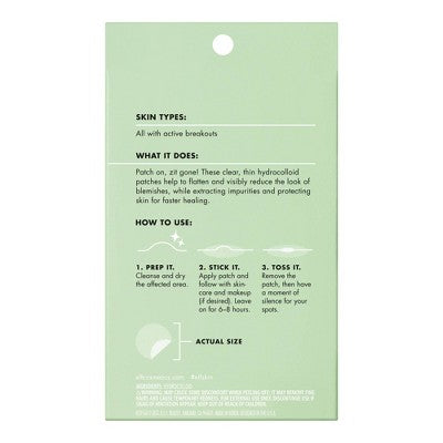 e.l.f. SKIN Blemish Breakthrough Stick It to Zits Pimple Patches 36ct - New