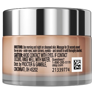 Olay Eyes Ultimate Eye Cream with Niacinamide; Peptides 0.4 fl oz - Missing Box