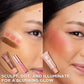 L'Oreal Paris True Match Lumi Le Liquid Blush for Cheeks Glowy Gold Pink 0.33 fl oz - Imperfect Container