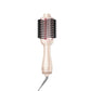 TYMO Volumizer Hot Air Brush Hair Dryer Champagne Pink - New