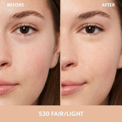 COVERGIRL Clean Fresh Skin Milk Foundation Dewy Finish 530 Fair/Light 1 fl oz - Imperfect Container