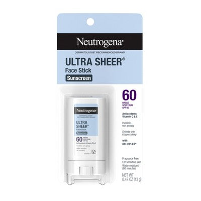 Neutrogena Ultra Sheer Face Stick SPF 60 - Missing Box