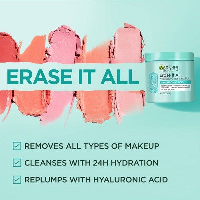 Garnier Makeup Cleansing Balm Hyaluronic Acid 4.2oz - Imperfect Container