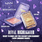 NYX Professional Makeup Bridgerton Royal Highlighter Buttermelt Iridescent Peach 0.17oz - New