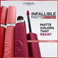 L'Oreal Paris Infallible Matte Resistance Liquid Matte Lipstick 655 Proposal 0.16 fl oz - New